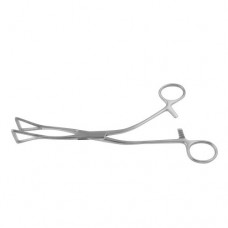 Lovelace Lung Grasping Forcep Laterally Curved Stainless Steel, 19 cm - 7 1/2"